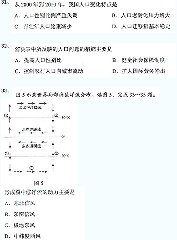 成考高起点真题