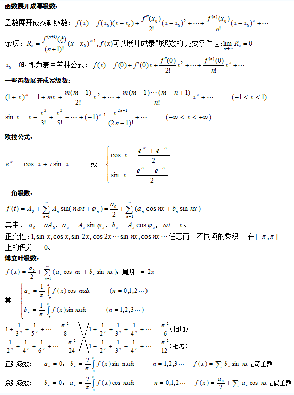 成人高考高数